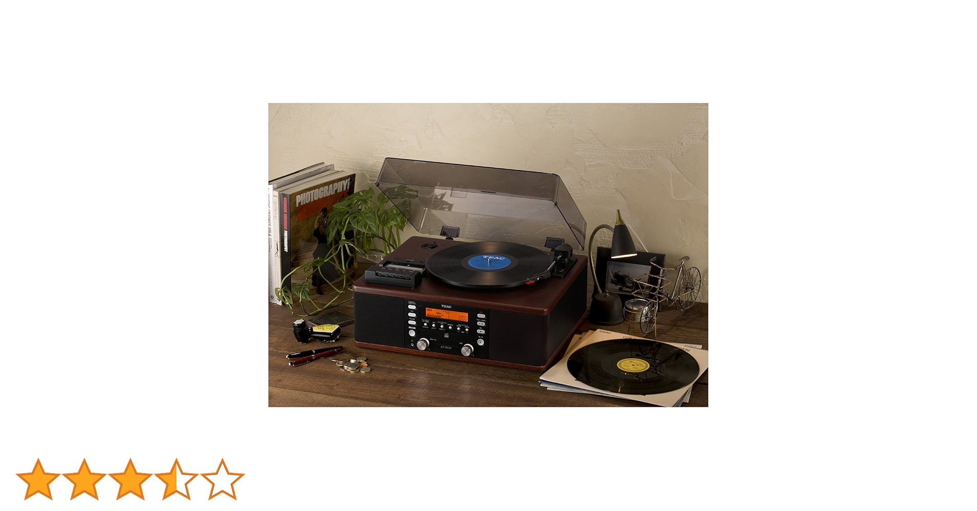 Amazon.co.jp: TEAC ターンテーブル/カセットプレーヤー付CDレコーダー